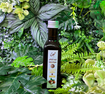 زيت أركان غذائي 100ml – نقي 100% ومعصور على البارد